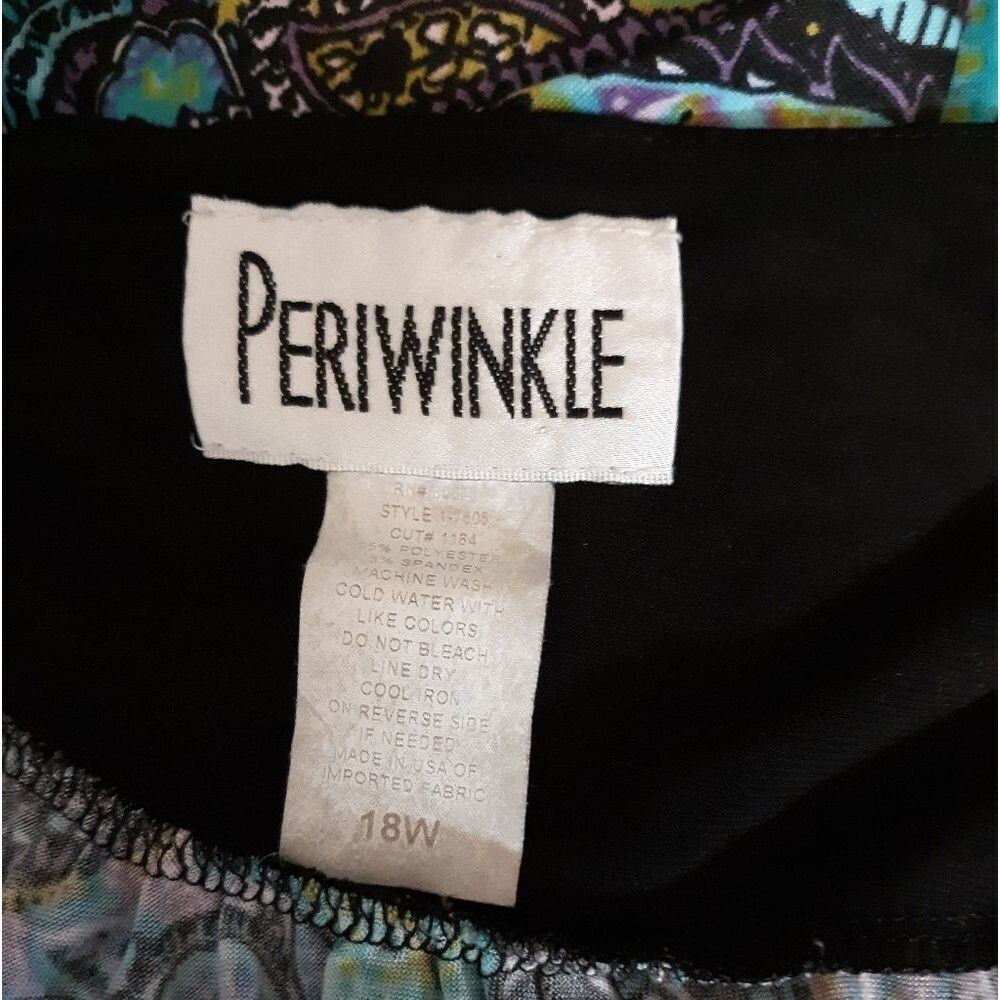 Periwinkle paisley dress - Picture 2 of 6